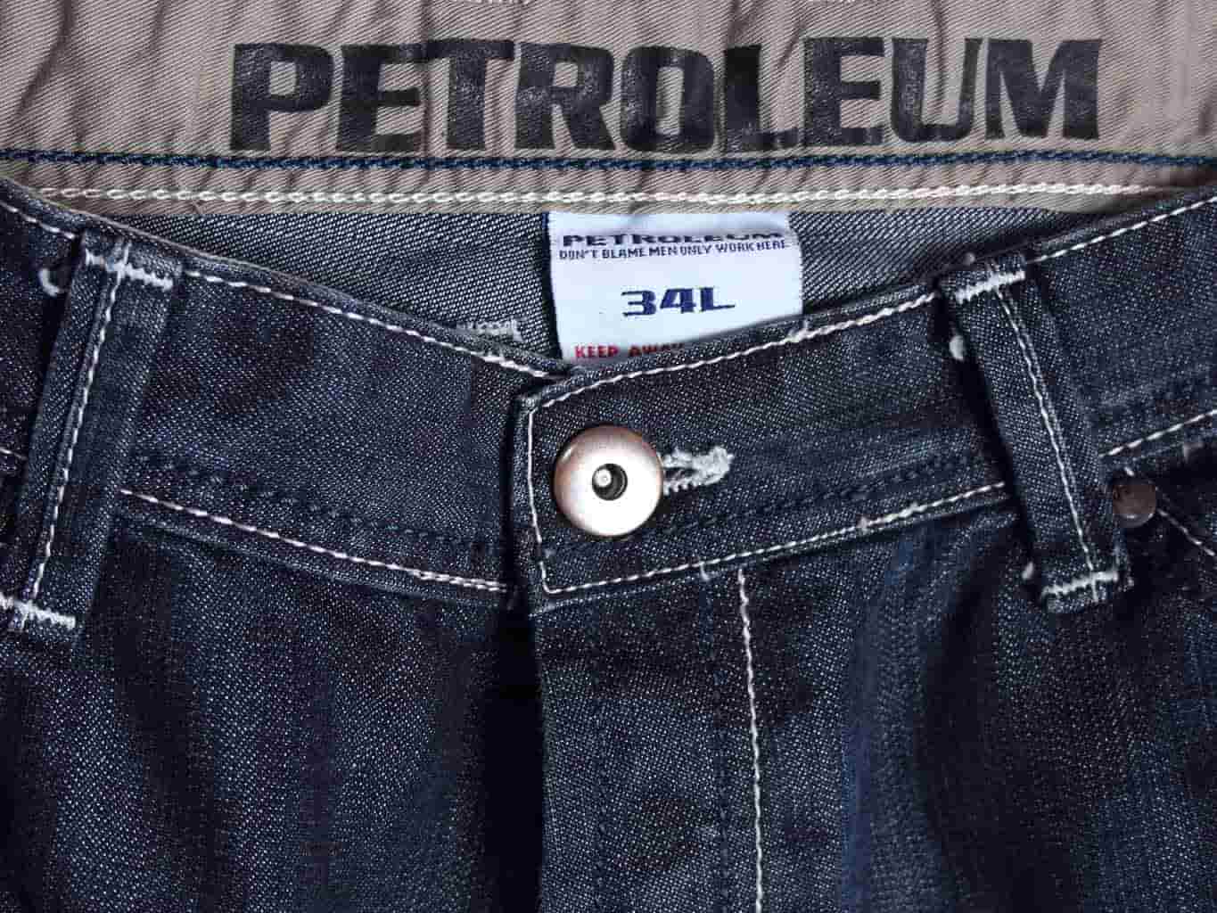 Джинсы мужские синие PETROLEUM W36 L38 - ДЖИНСЫ СЕКОНД ХЕНД, цена 1699 ...